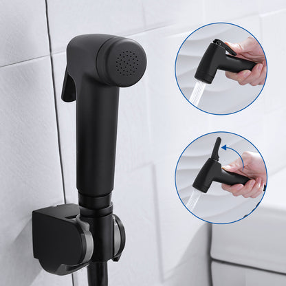 Bathroom cleaning nozzle