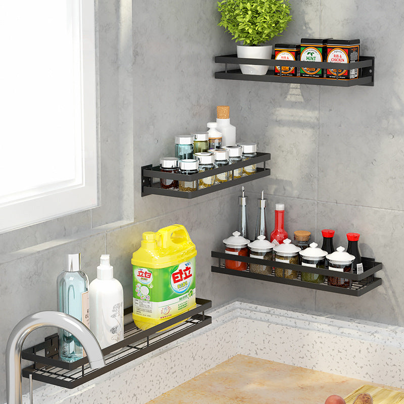 Kitchen storage seasoning rack