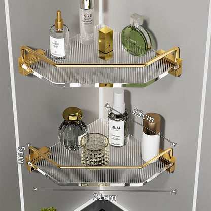 Acrylic Washroom Bathroom Shelving