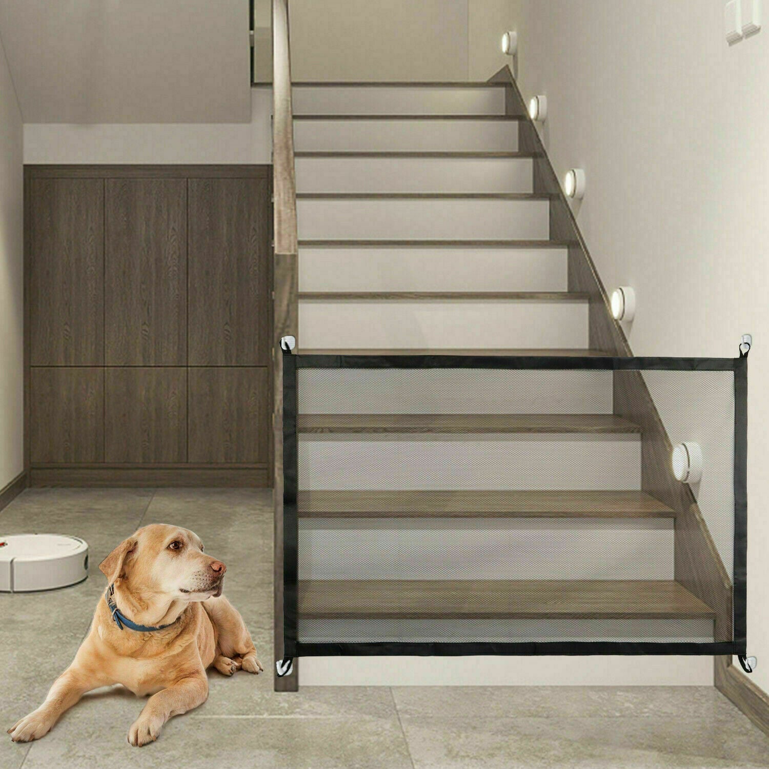 Pets, Baby Safety Gate Portable Guard