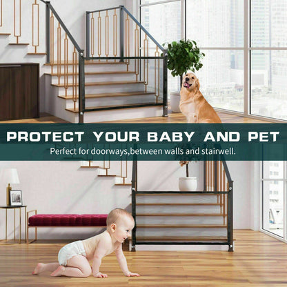 Pets, Baby Safety Gate Portable Guard