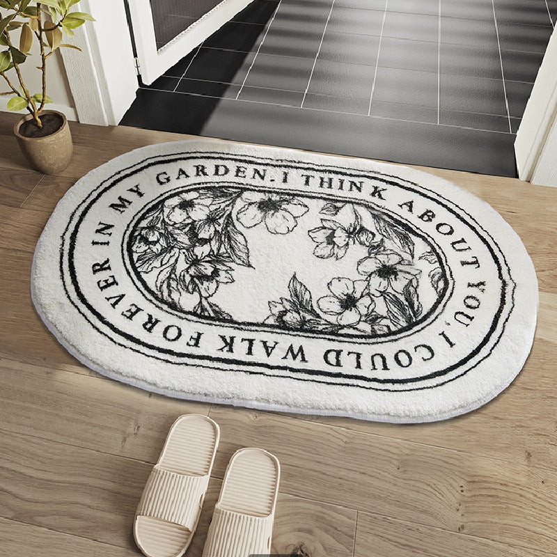 Bathroom Entrance Door Mat Cartoon Carpet