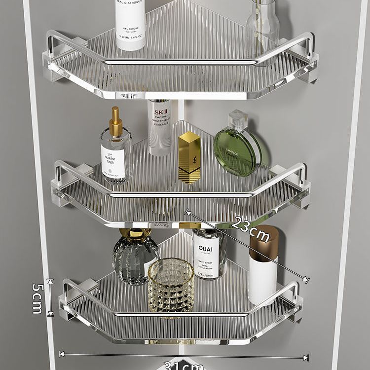 Acrylic Washroom Bathroom Shelving