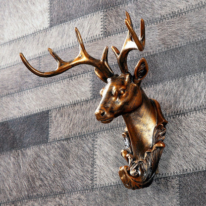 Creative Wall Decoration Deer Hook Animal Pendant Personality